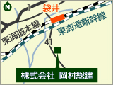 株式会社 岡村総建の地図