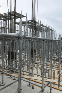 RC建造物足場施工　岡村総建