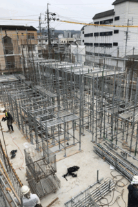 RC建造物足場施工　岡村総建