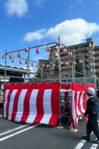 イベントステージ施工　岡村総建