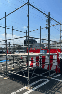 イベントステージ施工　岡村総建
