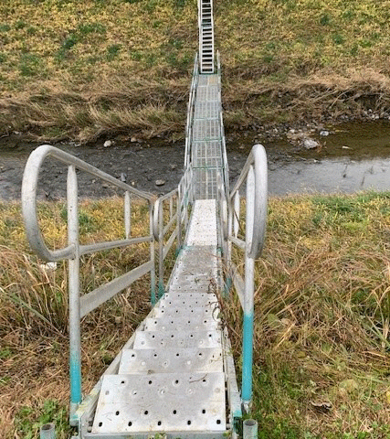 昇降桟橋設置岡村総建